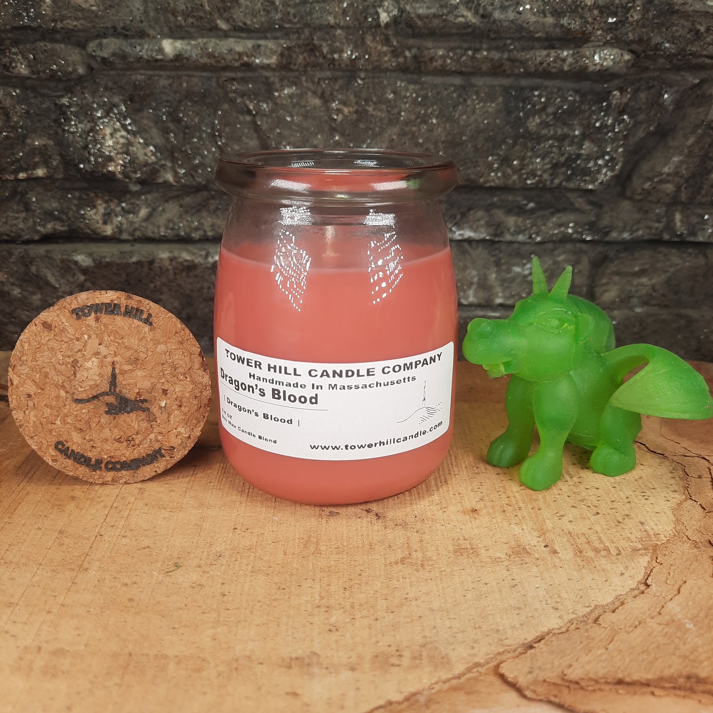Dragon's Blood Candle tall
