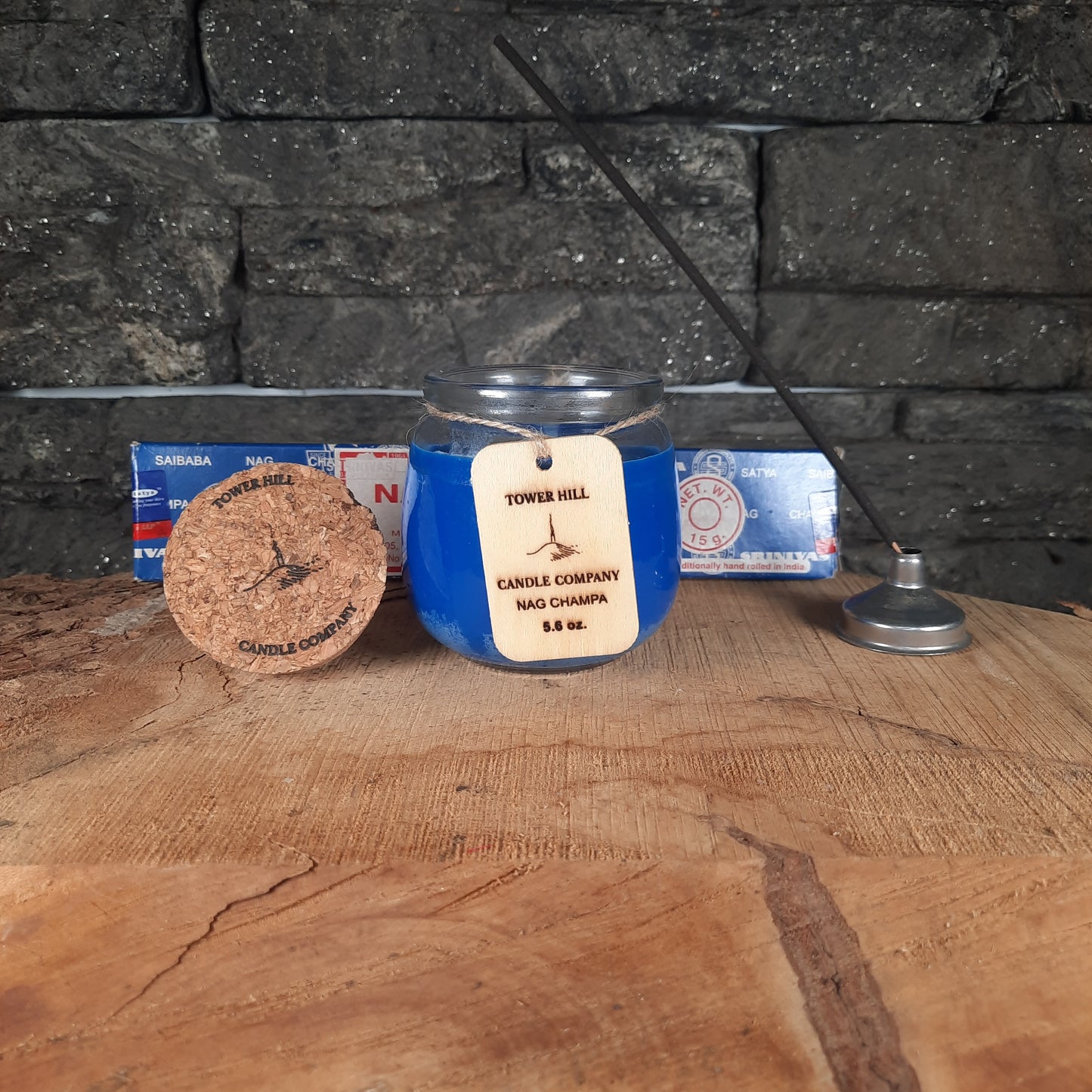 Nag Champa Squat Candle