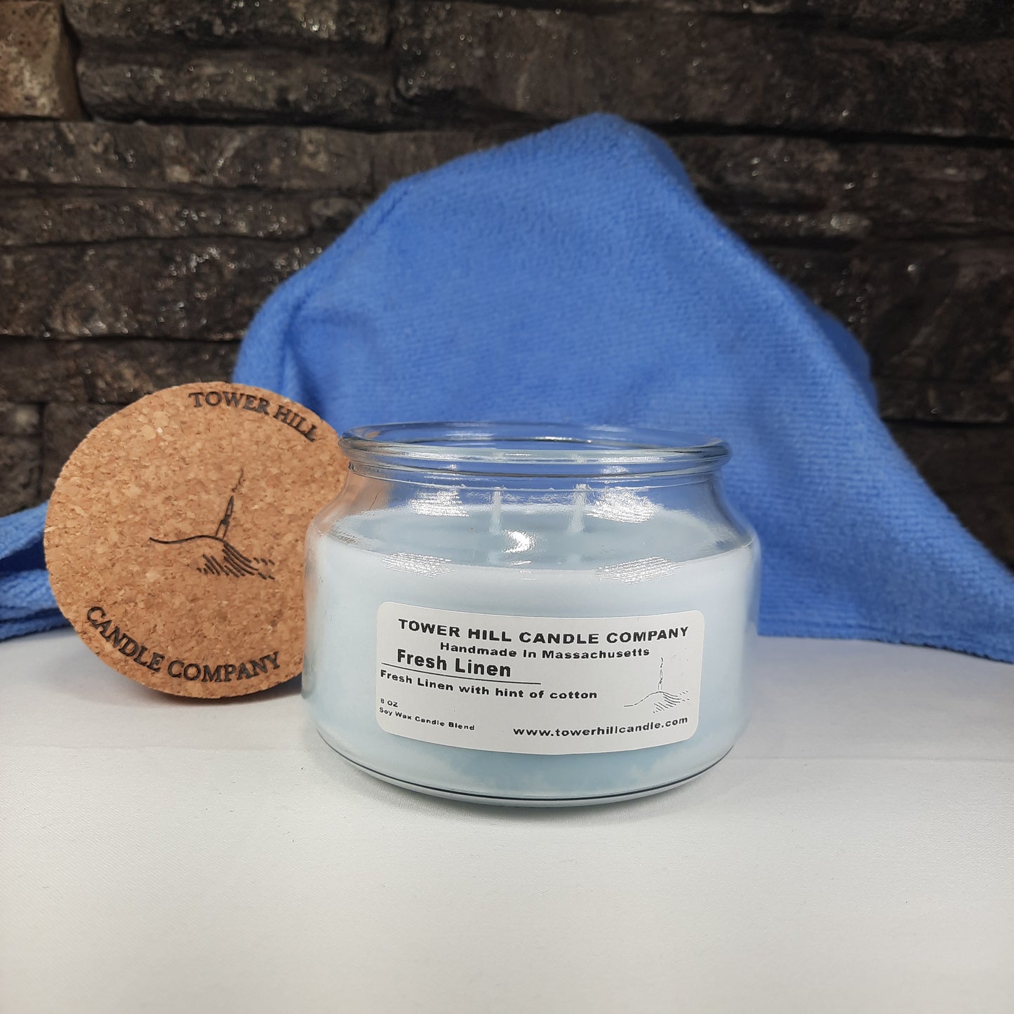 Fresh Linen Apothecary Candle
