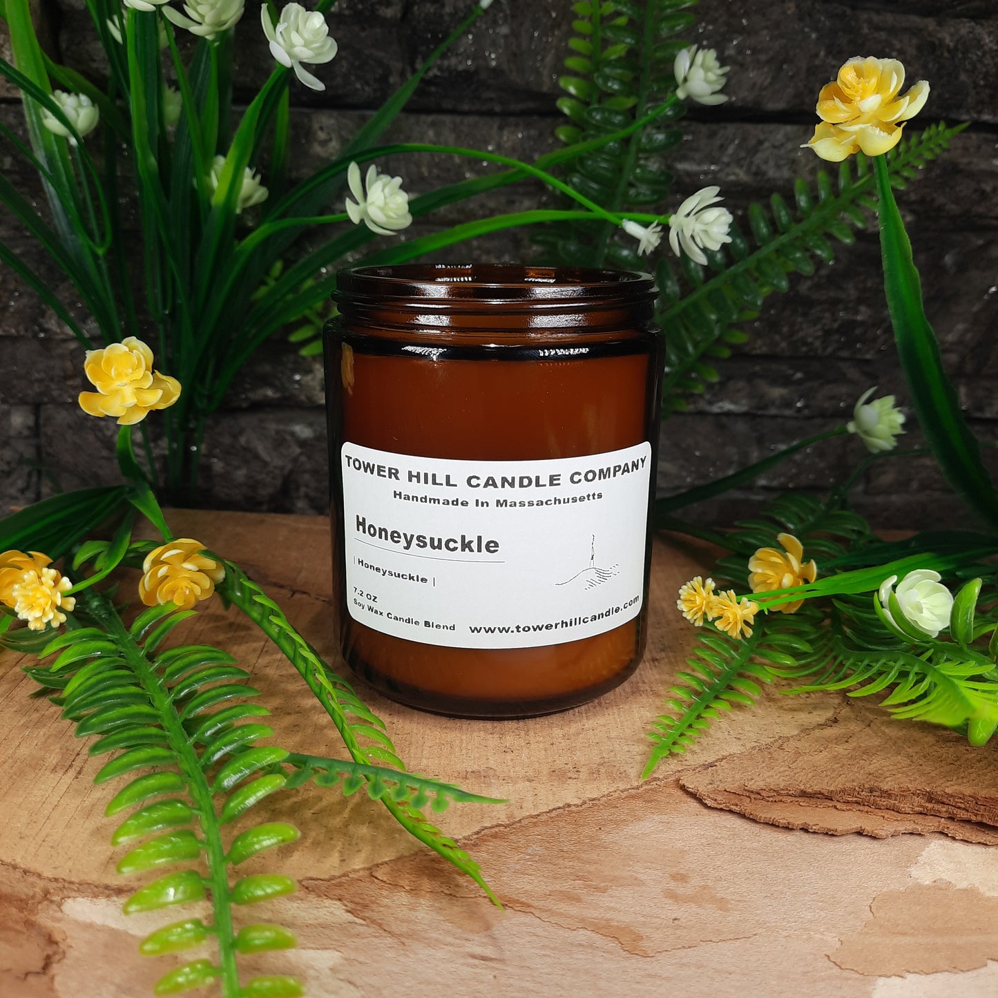 Honeysuckle Amber Candle