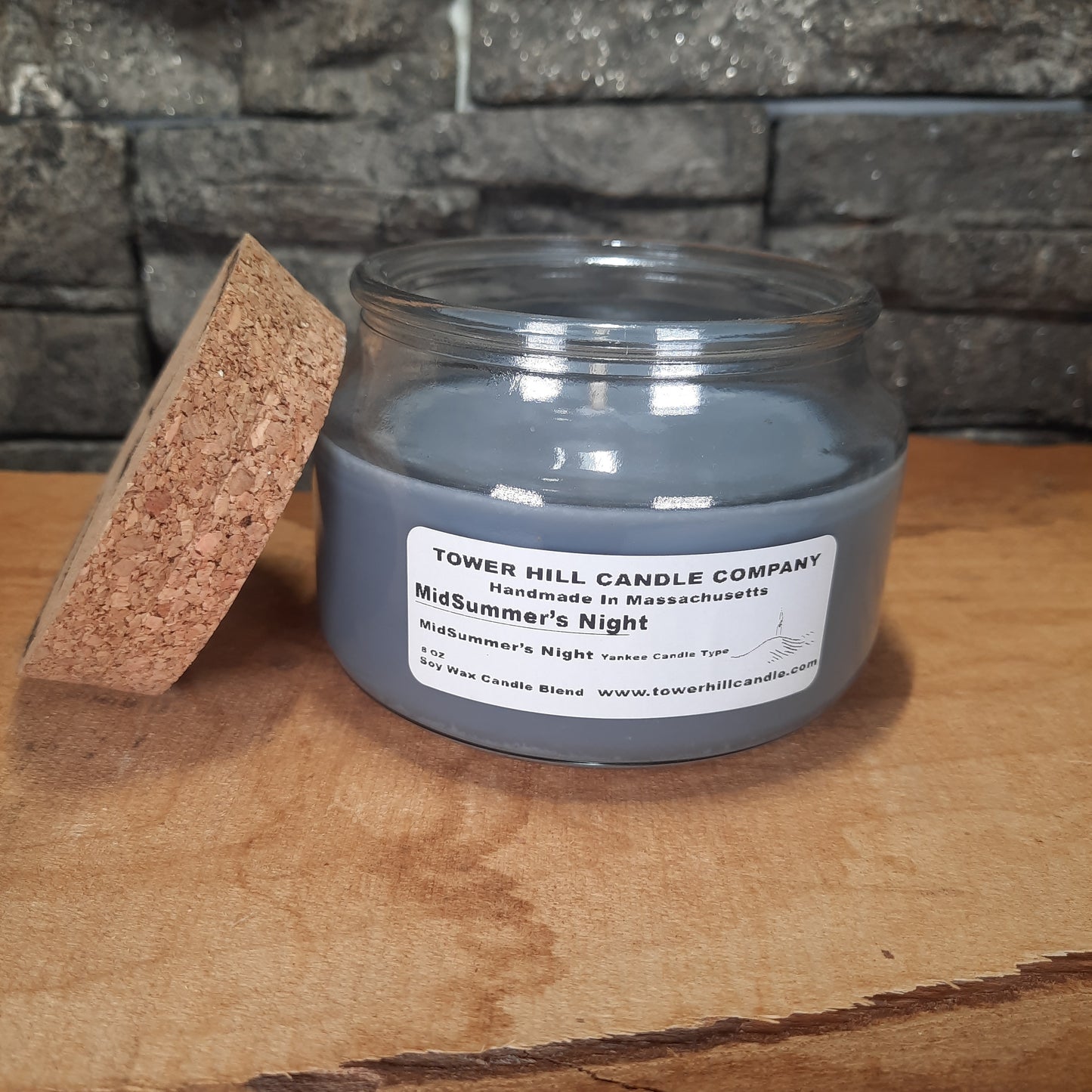 MidSummer's Night Yankee Candle Type Apothecary Candle