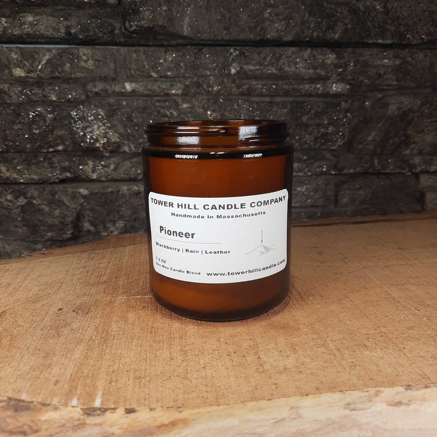 Pioneer Amber Candle