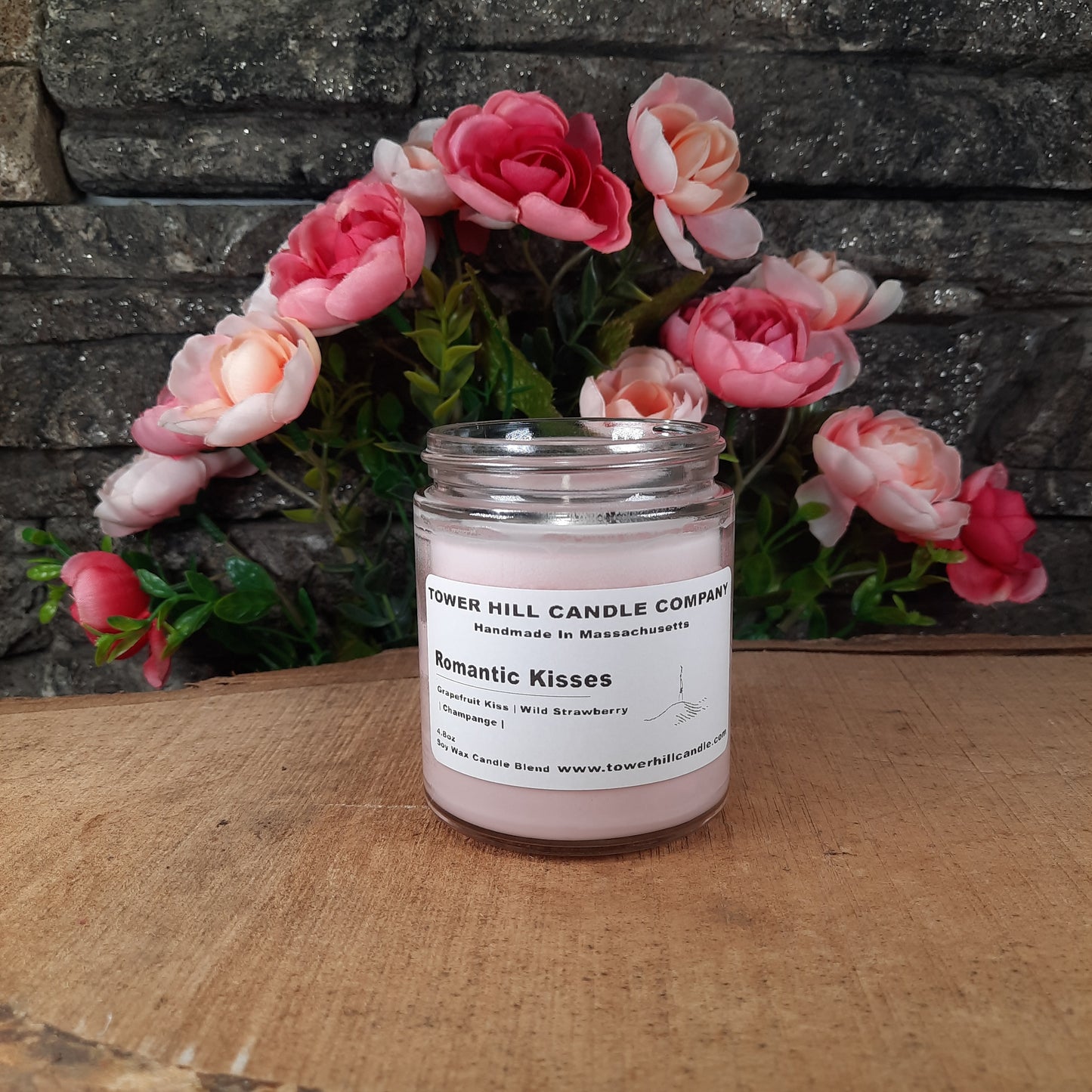 Romantic Kisses Colored-Small Candle