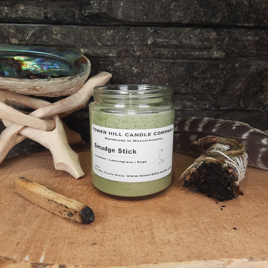 Smudge Stick Colored-Small Candle