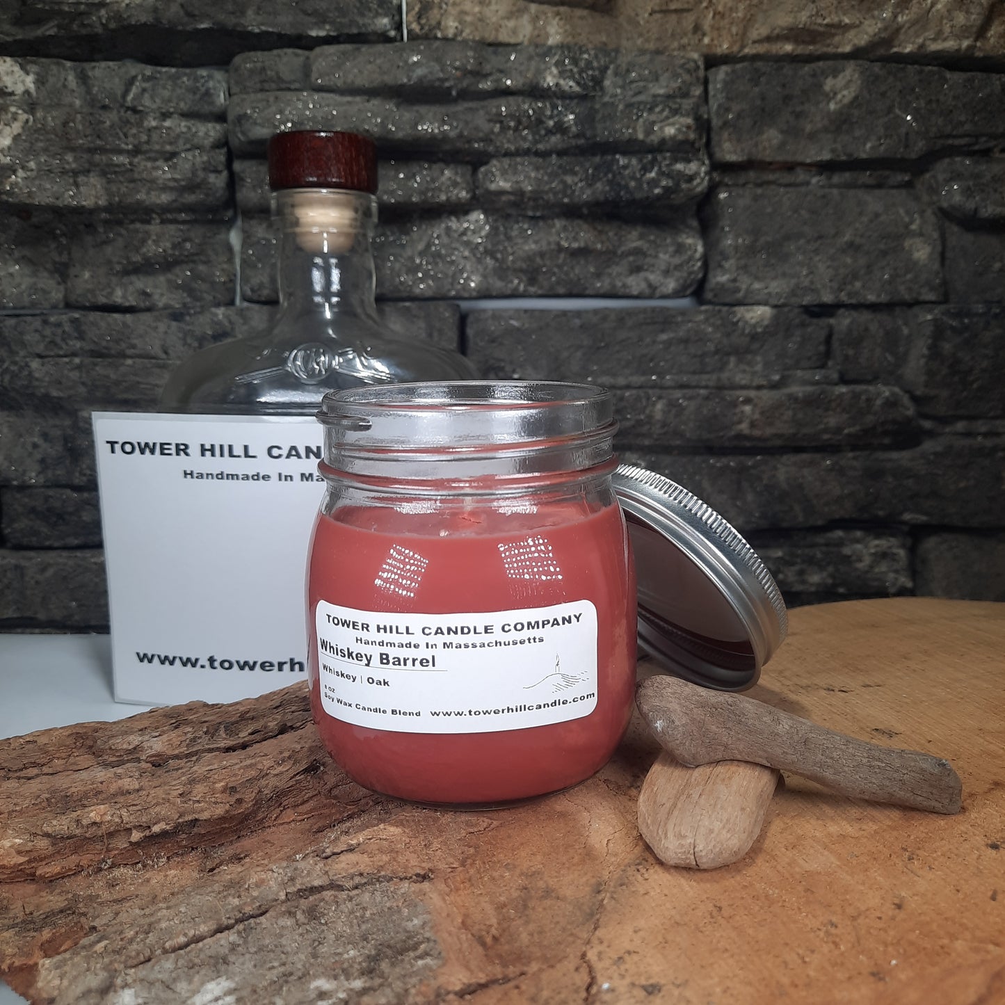 Whiskey Barrel 10oz Candle