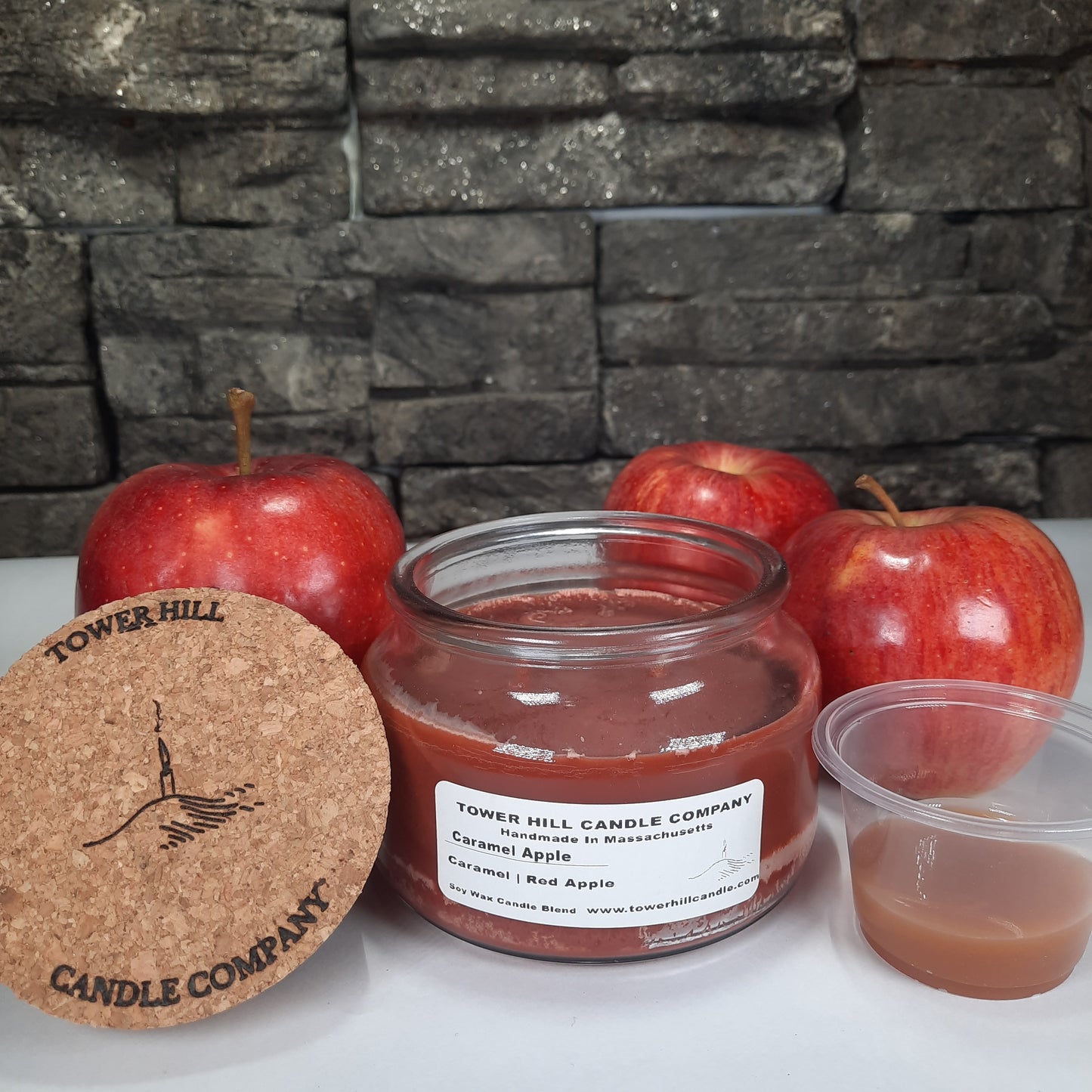 Caramel Apple Apothecary Candle