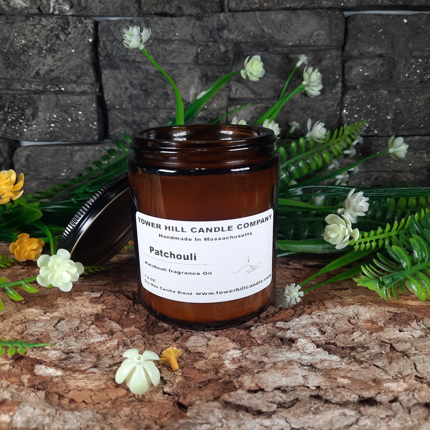 Patchouli Amber Candle