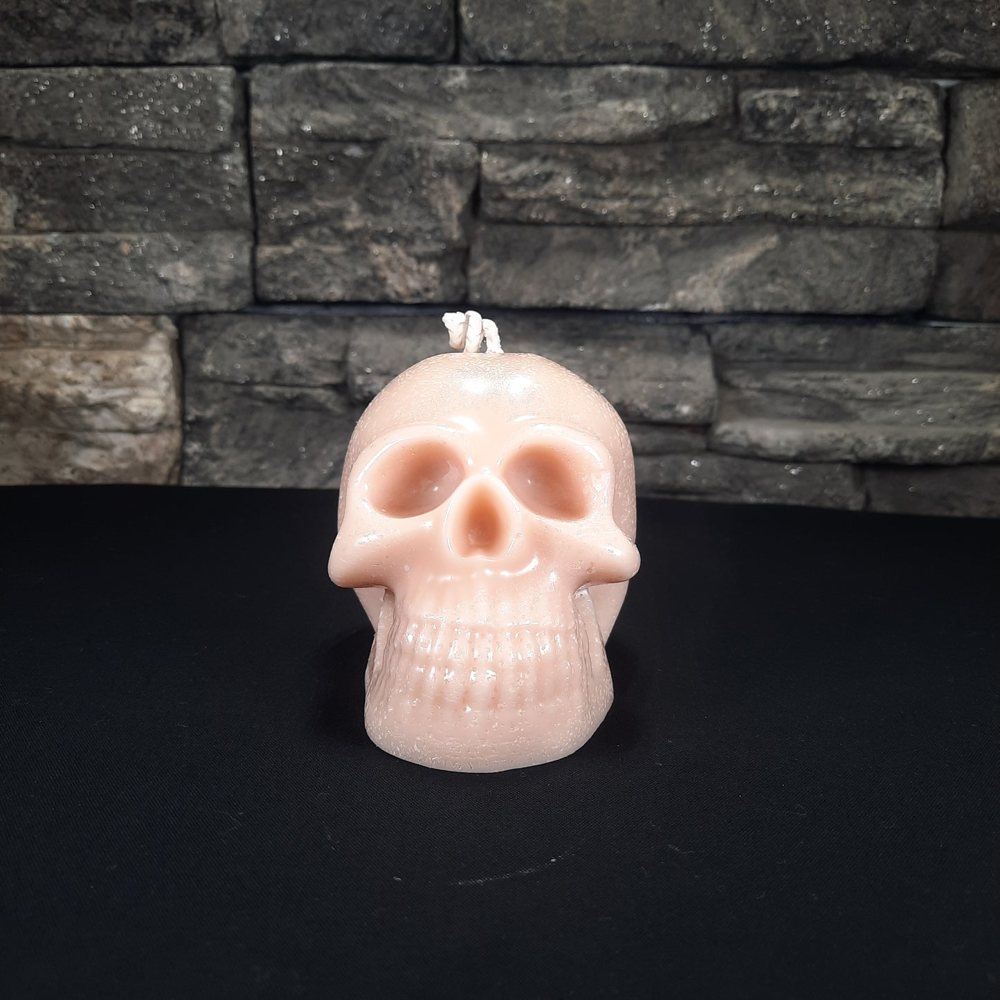 Skull Pillar Sugar Cookie Candle