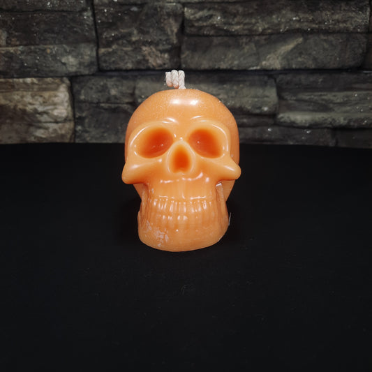 Skull Pillar Patchouli Candle