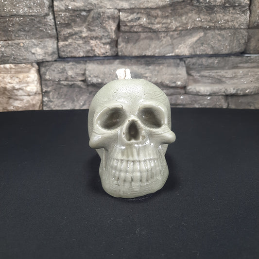 Skull Pillar Enchanted Candle