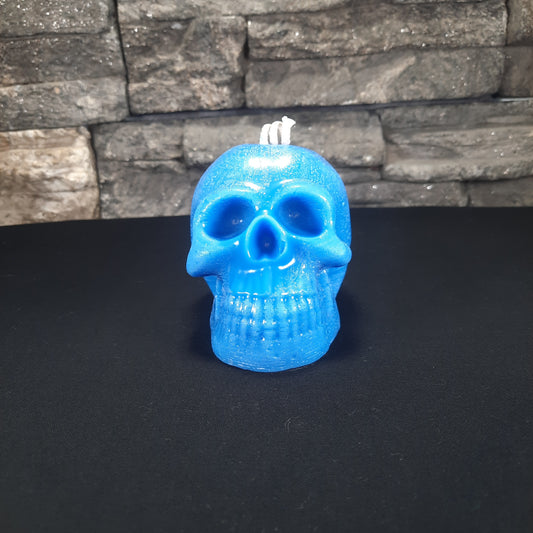 Skull Pillar Nag Champa Candle