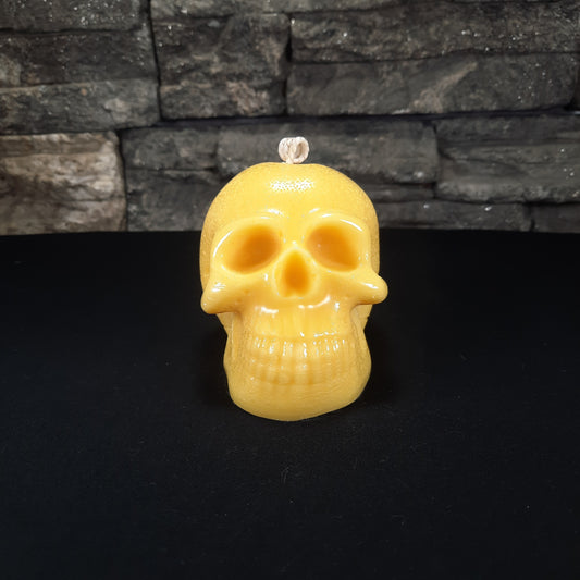 Skull Pillar Sping Sun Candle