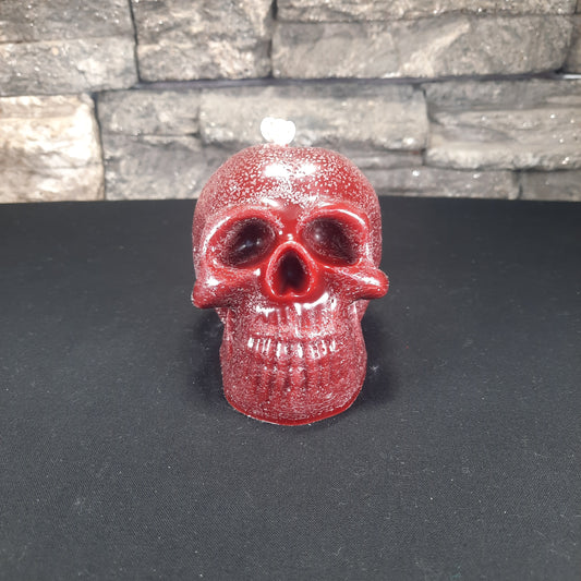 Skull Pillar Caramel Apple