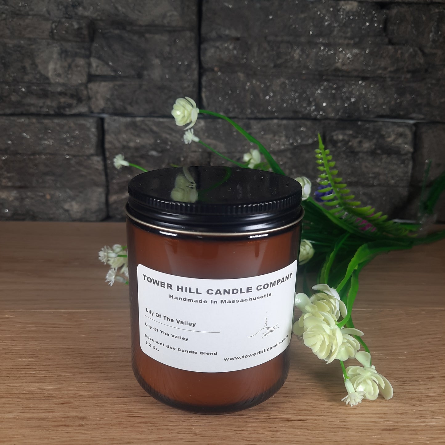 Lily Of The Valley Amber Candle