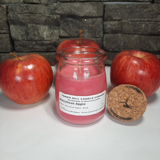 Macintosh Apple Candle tall