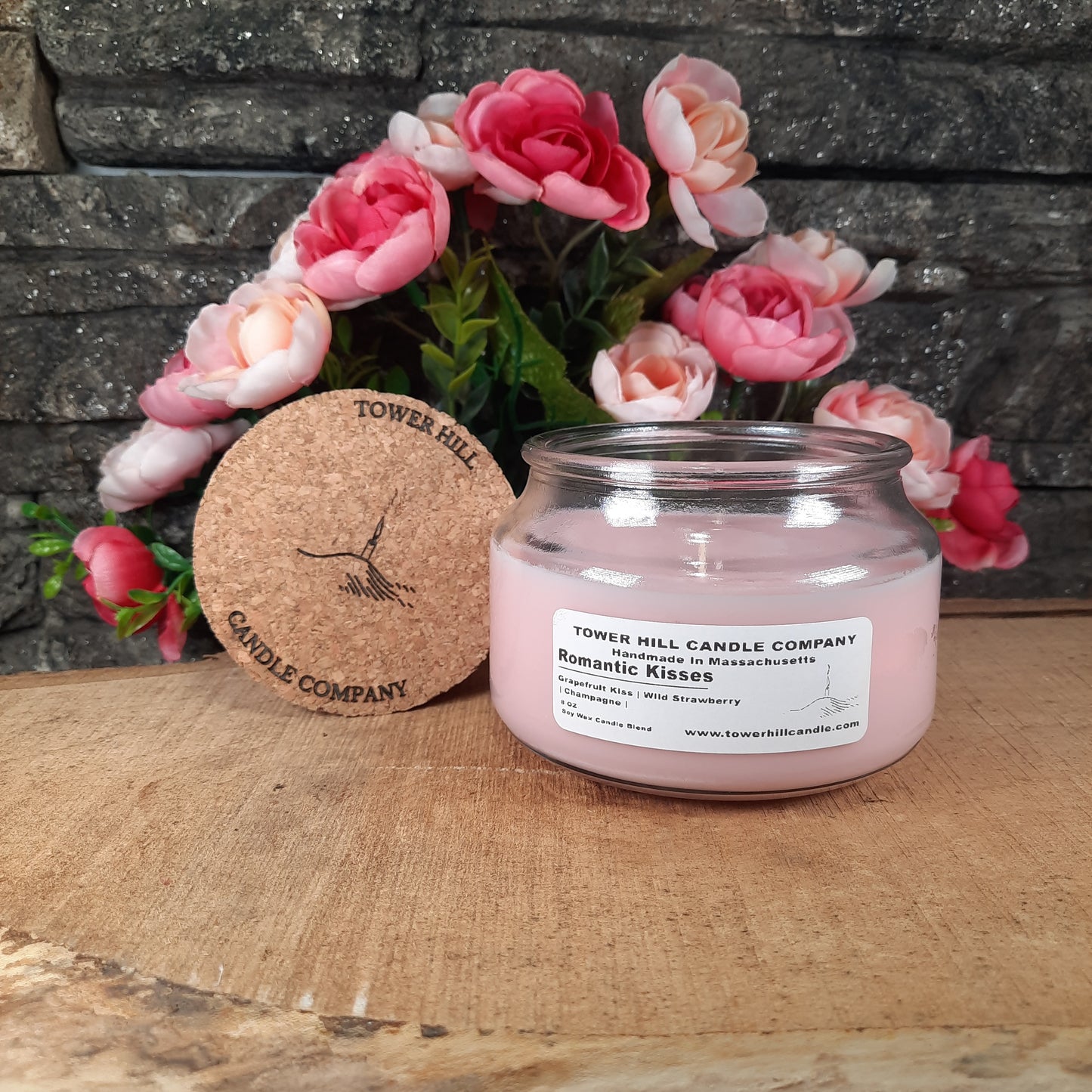 Romantic Kisses Apothecary Candle