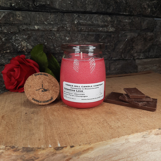 Valentine Love Candle tall