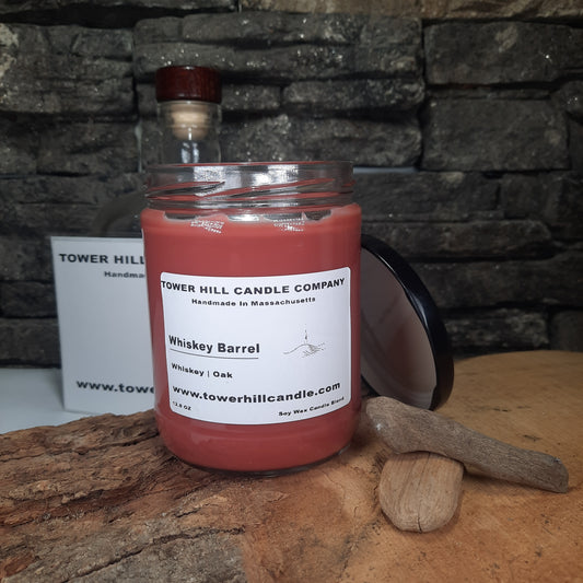 Whiskey Barrel 12.8oz Candle