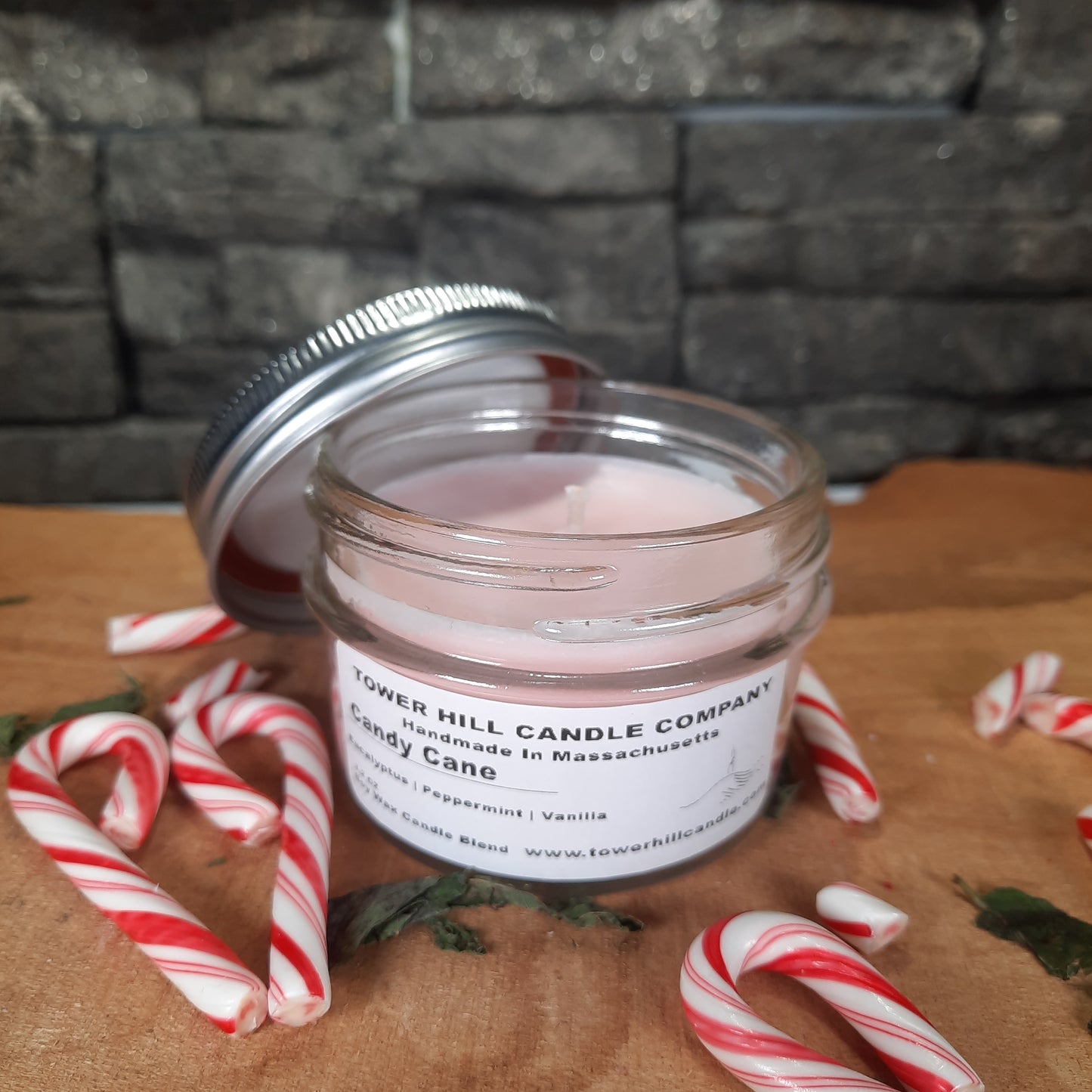 Candy Cane Candle small