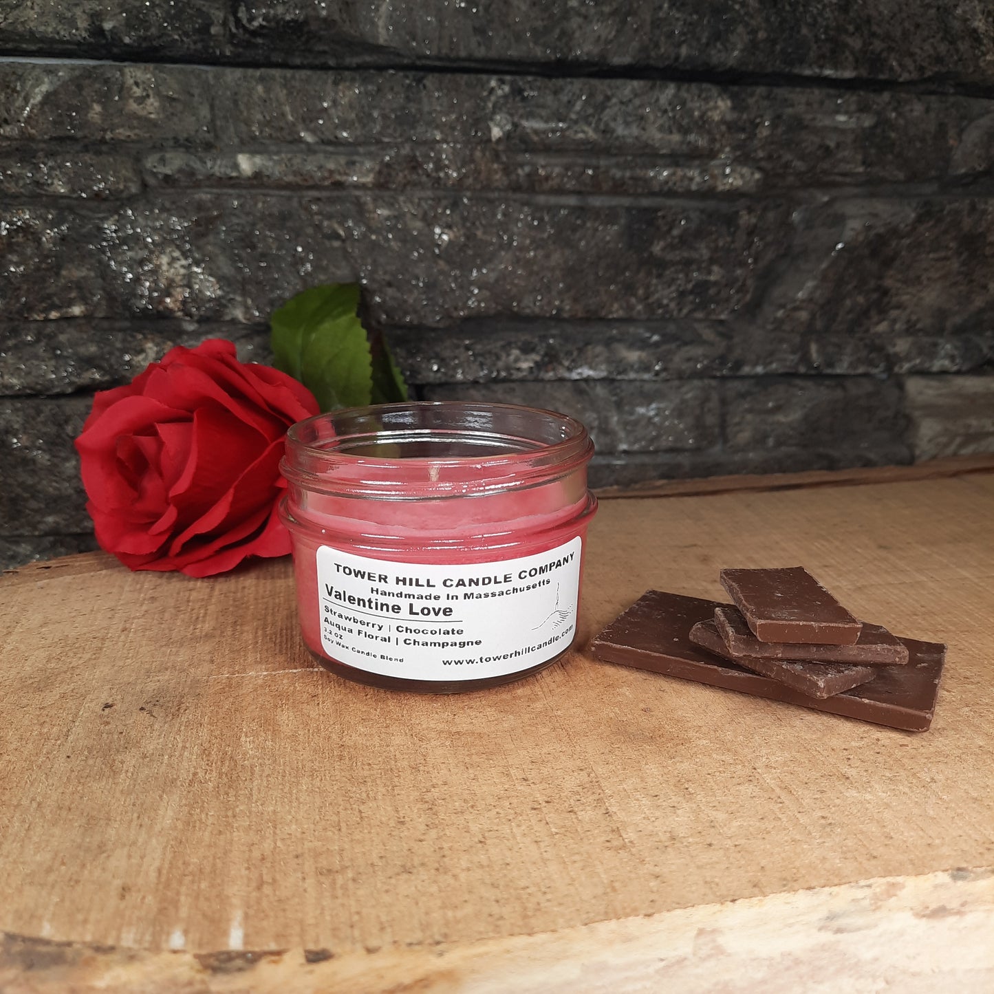 Valentine Love Candle small